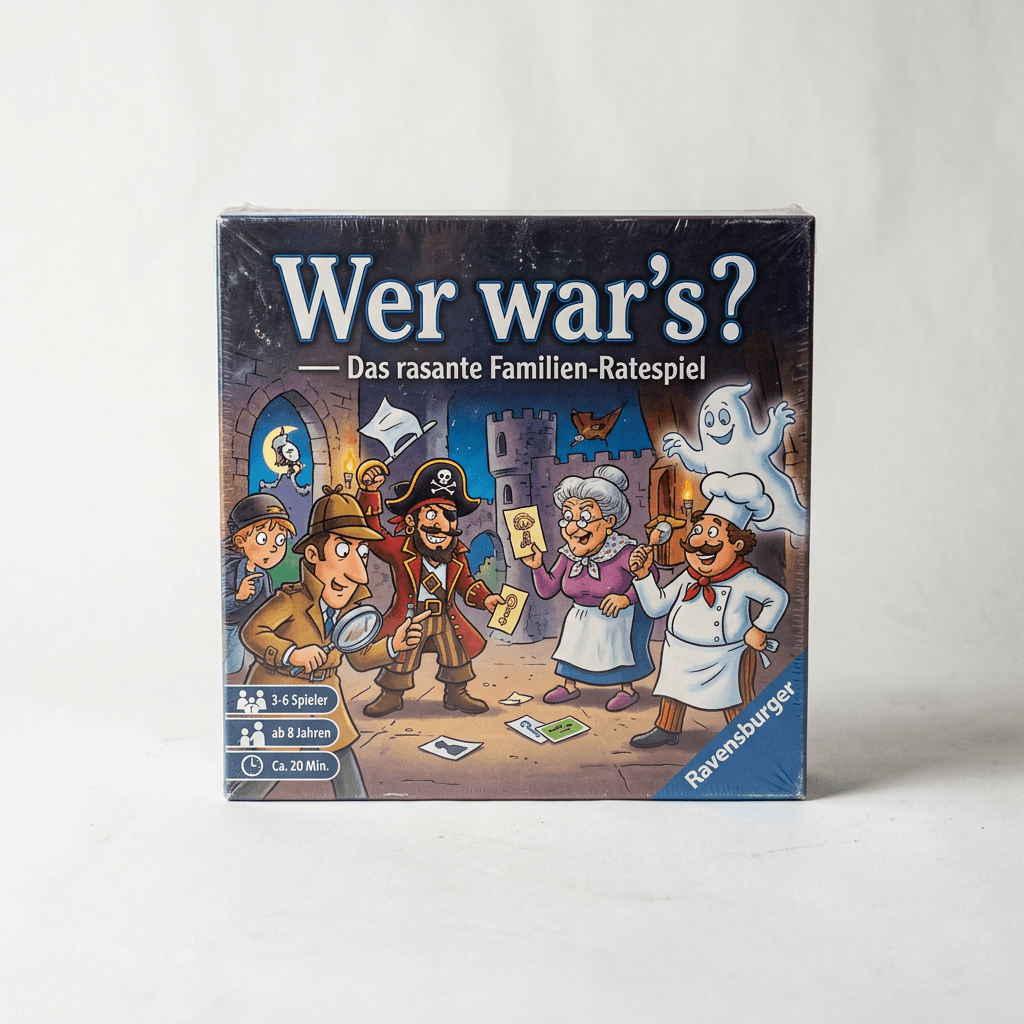 Wer war's? — Das rasante Familien-Ratespiel