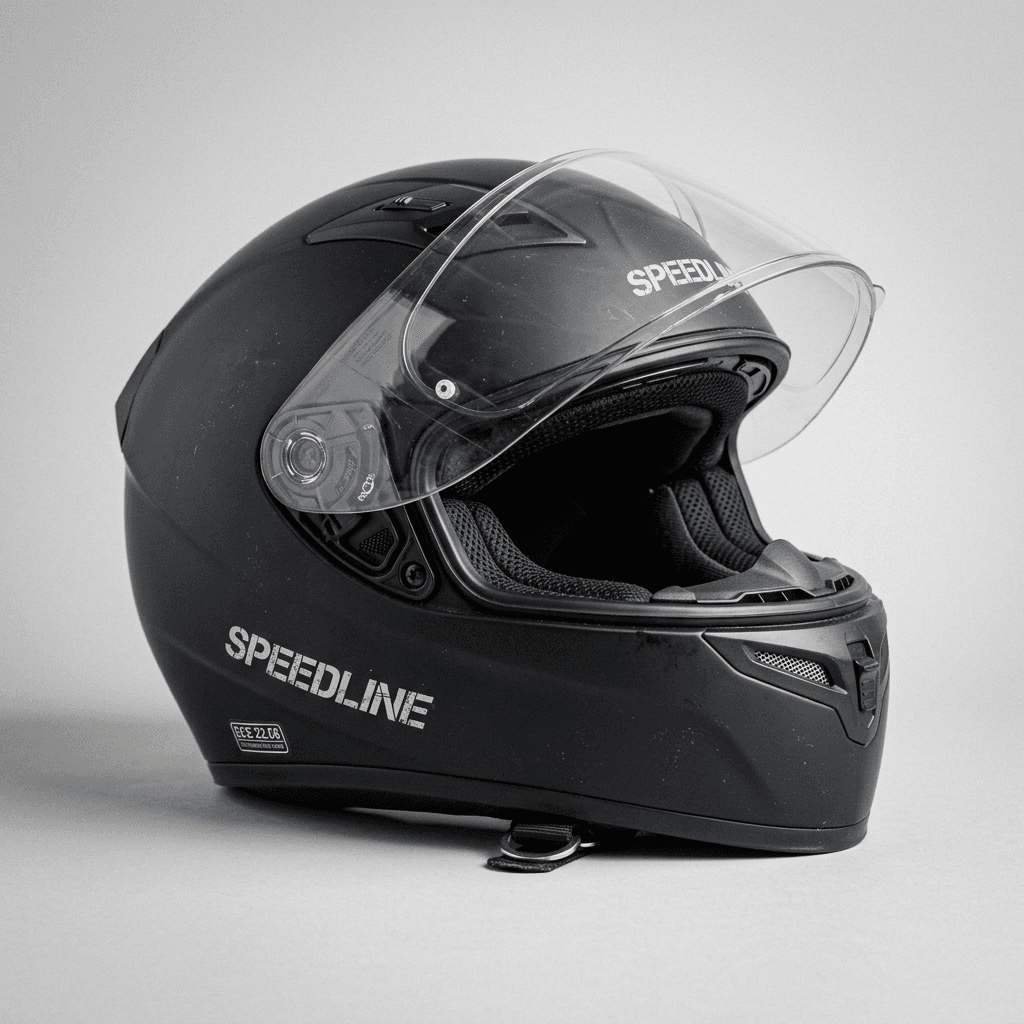 Motorradhelm 'Speedline' ECE-geprüft