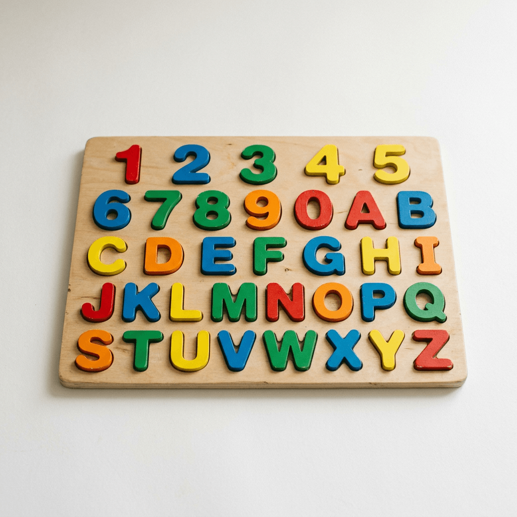 Regio Zahlen- und Buchstabenpuzzle
